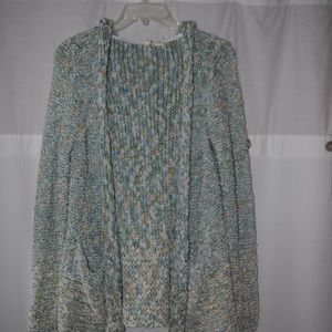 Anthropologie Moth Hooded Cardigan